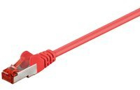 MicroConnect SSTP Cat6 1.5m 1.5m RJ-45 RJ-45 Network Cable - Red