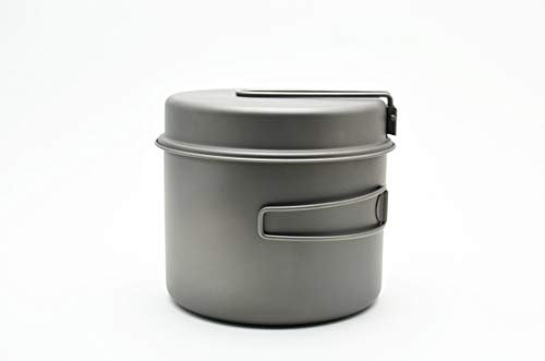 Titan1600ml Kochtopf mit Pfanne