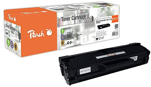 Peach S111 Tonermodul schwarz ersetzt Samsung MLT-D111S/ELS, SU810A für z.B. Samsung Xpress M 2070 FW, Samsung Xpress M 2026 W, Samsung Xpress M 2020, Samsung Xpress M 2020 W, Samsung Xpress M 2021