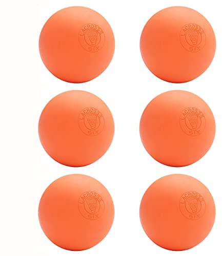 STX Lacrosse officiella lacrosse-bollar orange – 6-pack