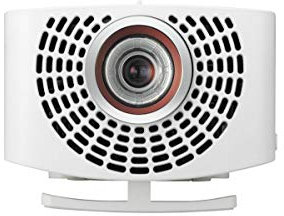 LG Minibeam PF1500G Portable Projector (Full HD, LED, 150,000:1 contrast, 1400 lumens) - White