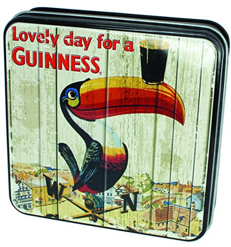 Guinness Geschenkdose Toucan gefüllt mit 100g Weichkaramelkonfekt