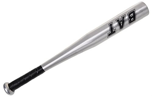 Venkaite SXTSPO Aluminium Baseballschläger Softballschläger Baseball Sport Selbstverteidigung 53 cm(21 Zoll), Silbe