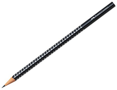 Faber-Castell Brilliant Farben Bleistift Schwarz Metallic