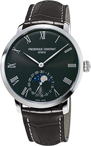 Frédérique Constant Schweizer Automatikuhr Slimline Moonphase Manufacture FC-705GR4S6