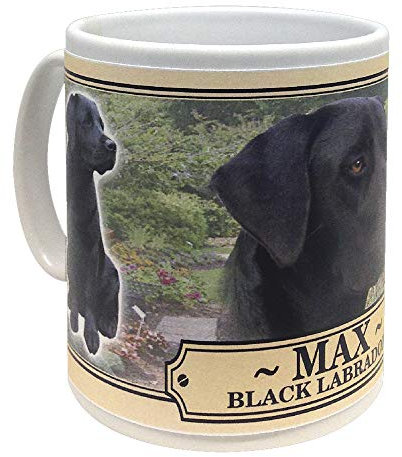 Black Labrador Personalised Dog Breed Gift Mug