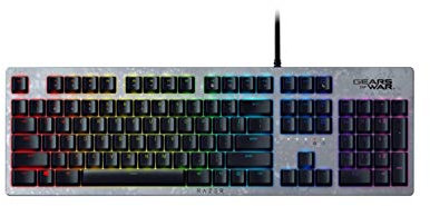 Razer Huntsman Gaming Keyboard: Fastest Keyboard Switches Ever, Clicky Optical Switches, Customizable Chroma RGB Lighting, Programmable Macro Functionality, Gears of War 5 Edition