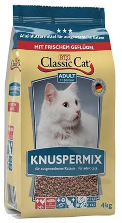 Classic Cat Trockenahrung Knuspermix 4kg