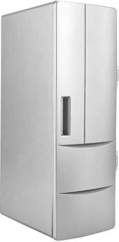 Mini nevera USB Mini Frigorífico, congelador y frigorífico pequeño refrigerador, versátil para coche de casa o barco de oficina