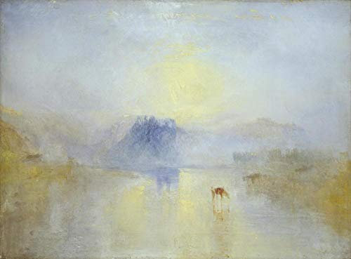 Paint By Numbers Painting For Adults Joseph Mallord William Turner Famous Painting Norham Castle, Sunrise Canvas Art Kit Diy Oil Painting For Beginner