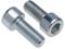 Zylinderkopfschrauben M5 Strenght Sleel Class 8.8 (Packung mit 50) Verzinkte Sechskantschrauben mit Innensechskant Gewindebefestigung Zylindrisch Schwerlast zertifiziert Standard DIN912 (5mm x 16mm)