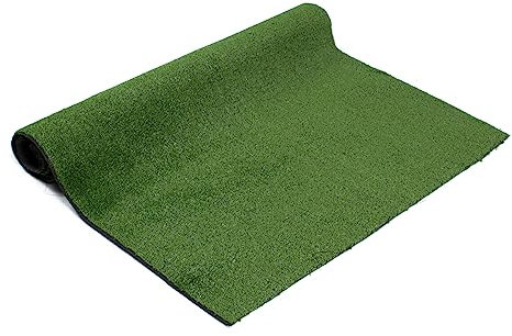The Secret Home – Césped Artificial de 223 gr/m2 – Rollo de 5 x 2 m – Densidad 7 mm – Decoración para Interior y Exterior - Ideal para Terraza, Jardín, Piscina