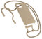 Woodcessories - Nachhaltige Handykette abnehmbar kompatibel mit iPhone 13 Mini Hülle mit Band beige - biologisch abbaubar