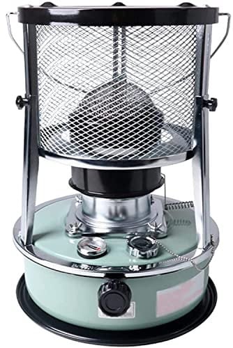 Camping Heizstrahler Petroleum Heizung 1300W Zeltheizung Tragbare Heizgerät Kerosinölheizung Großer Kraftstofftank Für Innenräume Für Boot, Yacht, Patio, Camping & Outdoor-Green