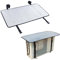 Liummrcy Accessori per Le Parti del condizionatore d'Aria, Copertura del condizionatore d'Aria Esterno Protettore per Lamina in Alluminio per unità di Pompa della Pompa di Calore Esterna per 85x40 cm