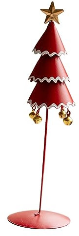 Decoraciones para árboles de Navidad de hierro forjado para el hogar, adornos navideños, mini mesa, centro de mesa de árbol de Navidad, pequeño árbol de Navidad, centros de mesa de Navidad, decoración