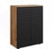 Vicco Midischrank Irma, Badmöbel, Anthrazit gepunktet, 60 x 81 cm