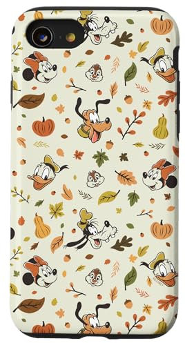 Hülle für iPhone SE (2020) / 7 / 8 Disney Mickey Mouse & Friends Autumn Fun and Fall Vibes