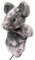 ISAKEN Animal Hand Puppets: Squirrel, Wolf, Owl, Turtle, Monkey, Dragon, Lion, Elephant - Plush, Polypropylene - Unisex - Ages 3+