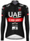RDCYCLIST 2024 World Tour Team UAE Black Sunsreen Dünnes langärmeliges Radtrikot für Herren,Atmungsaktives Rennradtrikot Schnell trocknende Fahrradbekleidung (5XL)
