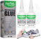 LYPPUL Universal Super Glue, Welding High Strength Oily Glue, Waterproof Glue for Plastic, for Quick Repair Of Metal, Plastic, Wood, Glass, Jade(2pcs)