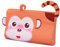 champracer Schlummerkids Kissen Original,Kinderkissen für Besserenund Gesünderen, Calmly Ergonomisch, Kawaii Tiere Kissen, Atmungsaktiv und Hautfreundlich （Mit Kopfkissenbezug） (AFFE,50 * 30 cm)