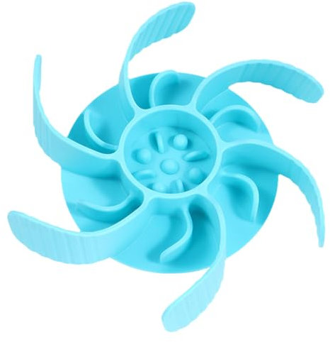 Comedero Perro Antivoracidad,Accesorio Slow Food Cuenco Plato, Slow Food Cuenco Plato, Promueve Alimentación Saludable y Digestión Lenta,Compatible con Varios Cuencos,para Perros, Gatos, Diámetro 11cm