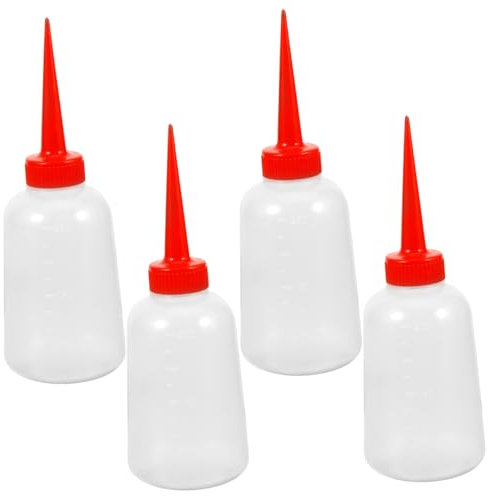 CIYODO 4Pcs Self Watering Spikes Automatic Irrigation System for Potted Plants Water Drip Rate Design for Indoor and Outdoor Vegetables Hydroponics Hanging Baskets