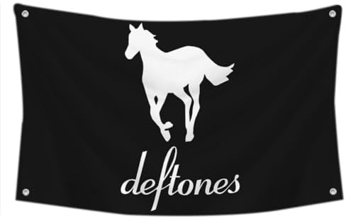 Gartenflagge Alternative Metal Band Wandteppich College Dekor Garten Flagge Hofschild Rasenbanner Für Clubs Bauernhaus Konzerte 90X150 CM
