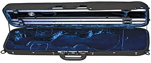 GEWA Violinkoffer Liuteria Maestro 4/4 schwarz/blau