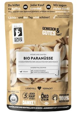 Bremer Gewürzhandel Paranüsse BIO, ganze Paranusskerne, Nüsse ohne Schale, 180g