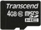 Transcend 4GB microSDXC/SDHC Class 10 (Premium)