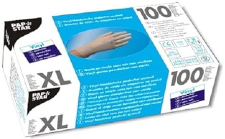 Handschuhe Einweg, puderfrei, 4/XL