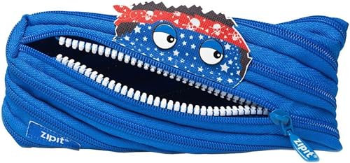 ZIPIT Talking Monstar Federmäppchen, Blau