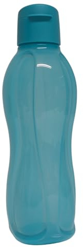 Tupperware to Go Eco 750ml Eco Easy Flip Top Trinkflasche EcoEasy für Kohlensäure türkis aqua
