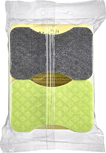AlmaWin TraumZauber Eco Schwamm 2 Stück I Umweltfreundlicher 3-lagiger Spülschwamm I Perfekte Reinigung ohne Spülmittel I OEKO-TEX zertifizierter Schwamm I Vegan