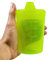Medi-Inn+ Schnabelbecher Schabeltasse Trinkbecher 250 ml (Farbe: gelb, Öffnung: 8 x 4 mm)