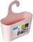 stardis Duschkorb mit Haken zum Einhängen Duschregal Badregal Bad Utensilo Hängeregal pink