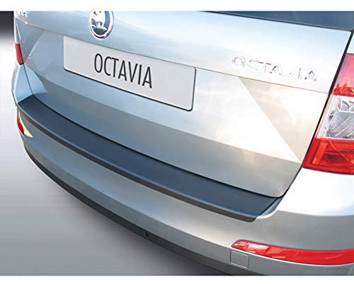 RGM ABS Heckstoßstangenschutz passgenau | kompatibel mit Skoda Octavia III Kombi 2013-2017 (exkl. VRS) Schwarz