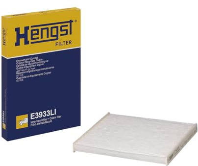 HENGST - Innenraumfilter E3933LI - Luftfilter für den Innenraum mit Pollenfilter - Filtert Staub & Pollen für Allergiker - Für saubere Luft im KFZ - Automotive Zubehör für Fahrzeuge