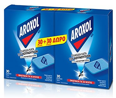 aroxol mate 60 tableta repelente de insectos mosquitos y moscas