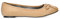 Andrés Machado - Flache Ballerinas für Junge Frauen – TG104 – Espandrillos mit flachem Blockabsatz Elegante Damenschuhe Slipper für den Sommer – aus Lederimitat – Beige EU 45