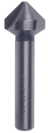 DART 90 Degree 3 Fluted Countersink Drill Bit | 10.4mm | Suitable For Metals, Plastics, Veneered Wood and Laminated Chipboard | Silver