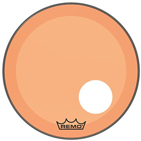 Remo Powerstroke 3 Colortone Orange Bass Drum Head, 20