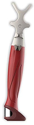 toothbat WOW Zahnseidenhalter für die perfekte Mund- und Zahnreinigung, Interdentalreinigung, Mundhygiene, Gesundheitspflege (Rot)