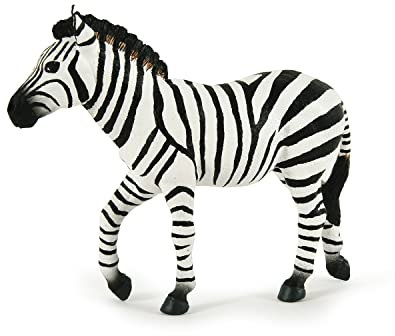 Papo- Zèbre mâle LA Vie Sauvage Figurine, 50249, Multicolore