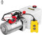VEVOR Hydraulikpumpe einfachwirkend, Hydraulikaggregat (4L)