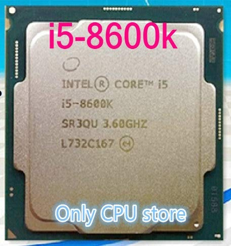 i5-8600k i5 8600k CPU Processor 3.6G CPU 95W LGA 1151 3.6 GHz scrattered Pieces