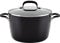 KitchenAid 84805 Suppentopf mit Deckel, harteloxiert, antihaftbeschichtet, 8 l, Onyx-Schwarz