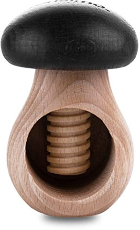 konsimo ACCEPTO Nussknacker Haselnussknacker Haselnüsse Walnüsse Buchenholz 10x6x6 cm Braun